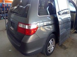 2007 HONDA ODYSSEY, GRAY, EX-L MODEL, 3.5L, FWD.  A26223